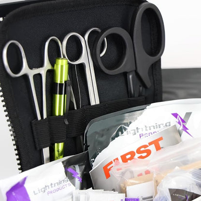 Lightning X Value Compact Medic First Responder EMS/EMT Stocked Trauma Bag - Image 2