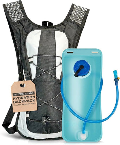 Military-Grade Hydration Backpack, 3L Water Reservoir Pack by Unknown