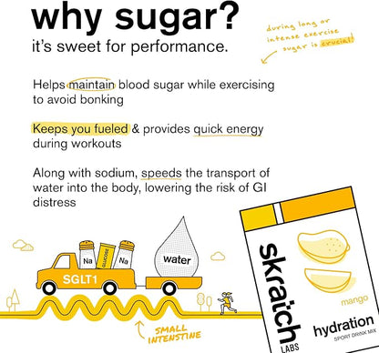 Skratch Labs Hydration Sports Drink Mix Packets – Real‑Fruit Electrolyte Powder - Image 11