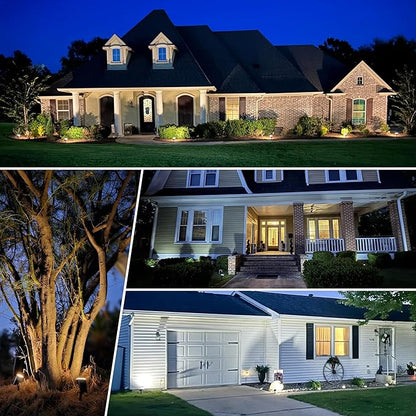 AUDERWIN Solar Lights Outdoor Lighting IP65 Waterproof, 63LED Solar Spotlights - Image 7