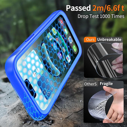 Cozycase TOP Protective Full Body Frosted Blue Case - Image 5