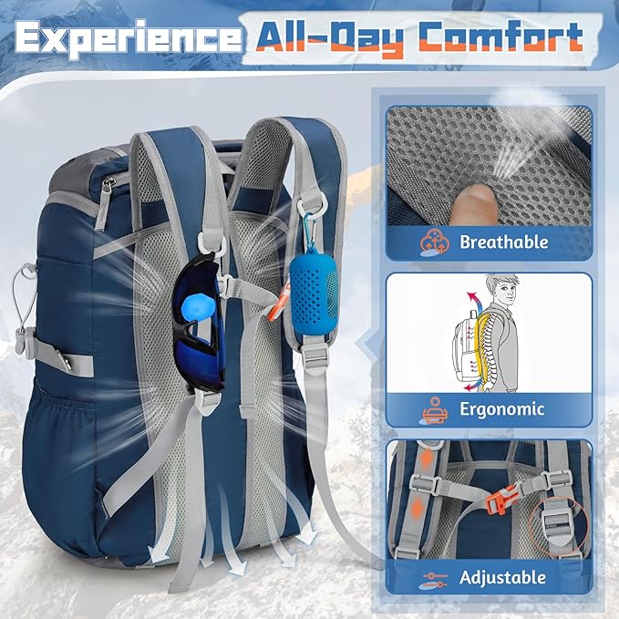 RAINSMORE Foldable Hiking Backpack - Image 6