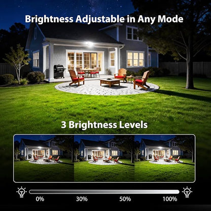 iMaihom 180W 18000LM Motion Sensor Outdoor Light - Image 7