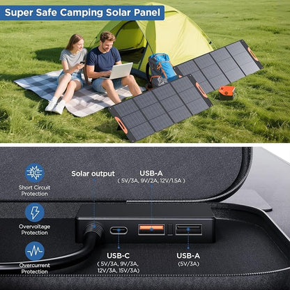ZOUPW 320W N-Type 16BB Portable Solar Panel, 25% High Efficiency Foldable Solar - Image 6