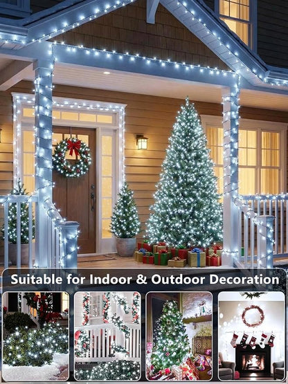 Upgraded 165FT 500 LED Christmas Outdoor Decoration Lights & Indoor, Memory - Image 5