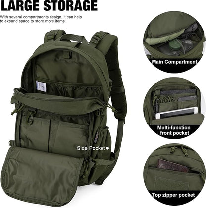 Mardingtop Small Tactical Backpack, Molle Hiking Backpack - Image 5