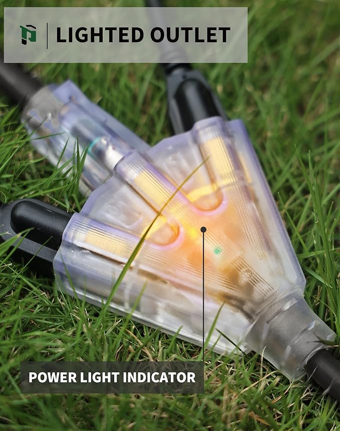 25Ft 12/3 Outdoor Extension Cord - Image 5