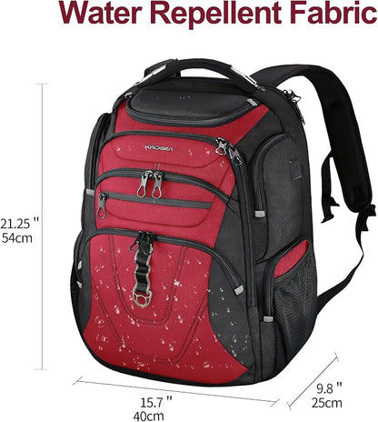 KROSER Friendly Travel Laptop Backpack 18.4 inch XXXL Gaming Backpack - Image 2