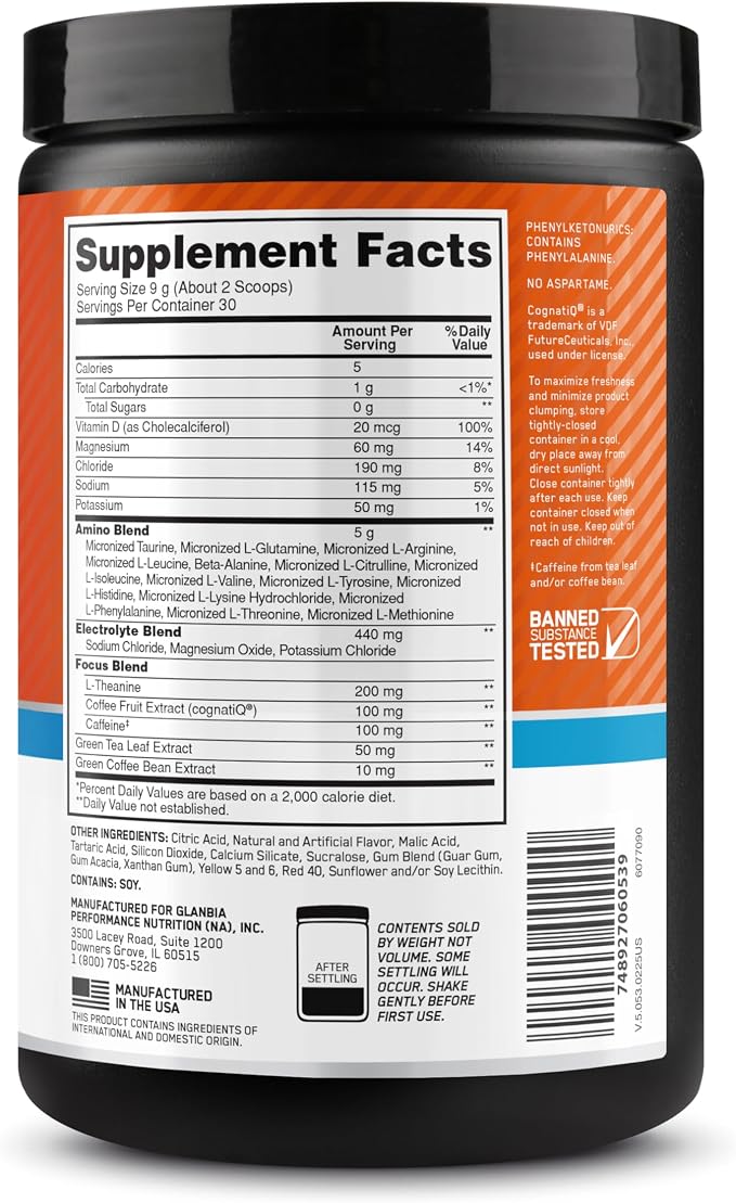 Optimum Nutrition Amino Energy Powder Plus Hydration, - Image 12