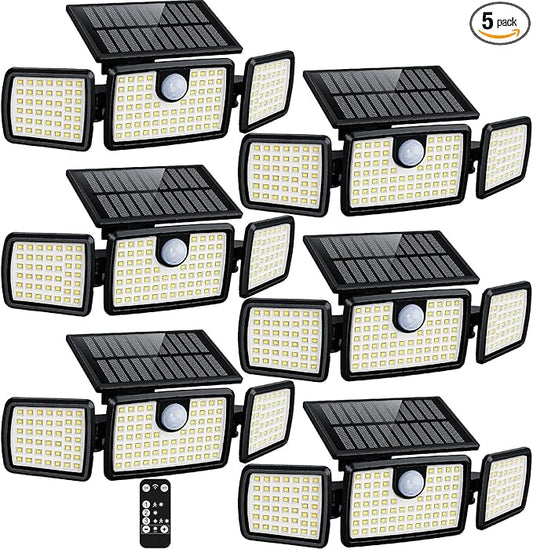 MIHANI Solar Lights Outdoor, Quick Charge Solar Motion Deck Lights Outdoor by MIHANI