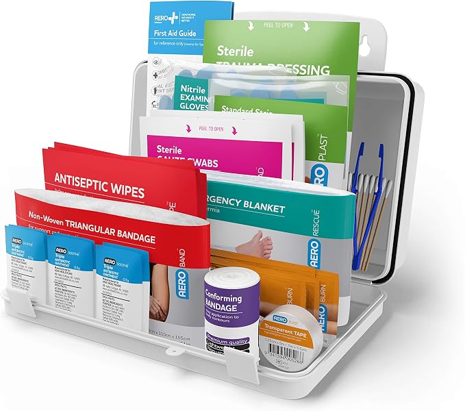 Aero Healthcare 72 Pieces First Aid Kit by AeroHealthcare