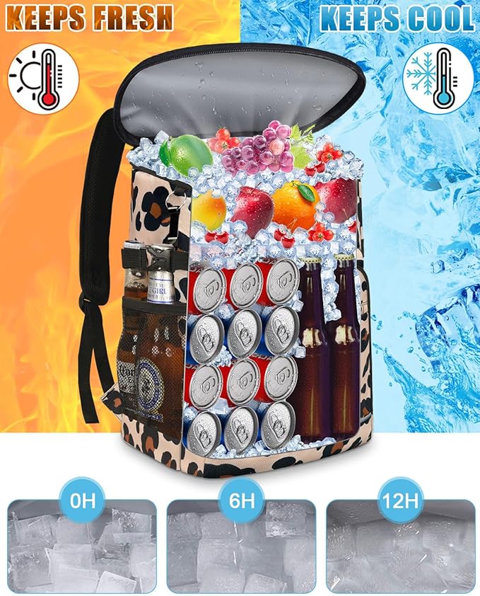 Cooler Backpack Insulated Leakproof Waterproof Backpack Cooler Bag 30/45 Cans - Image 4