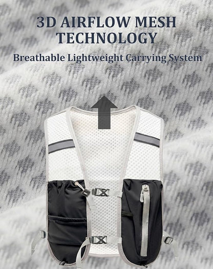 Small Lightweight Hiking Backpack, 3D Breathable Mesh Backpack - Image 3