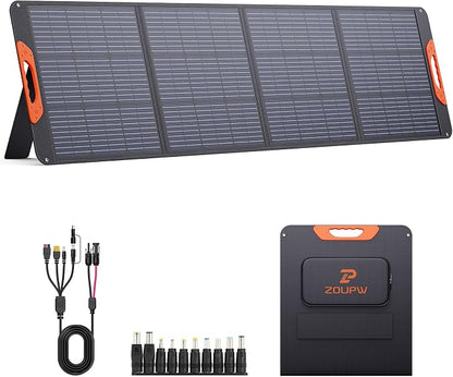 ZOUPW 200W Portable Solar Panel by ZOUPW