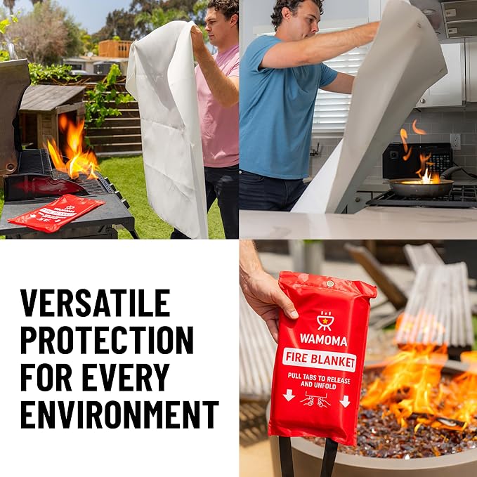 Fire Suppression Blanket with Hooks - Image 7