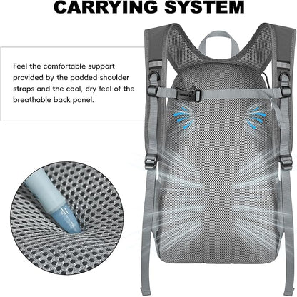 Seektop 20L Foldable Waterproof Hiking Backpack, Ultralight Small Lightweight - Image 6