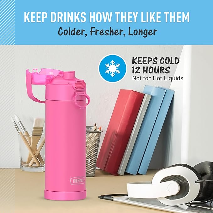 THERMOS FUNTAINER 16 Ounce Stainless Steel Vacuum Insulated Bottle - Image 5