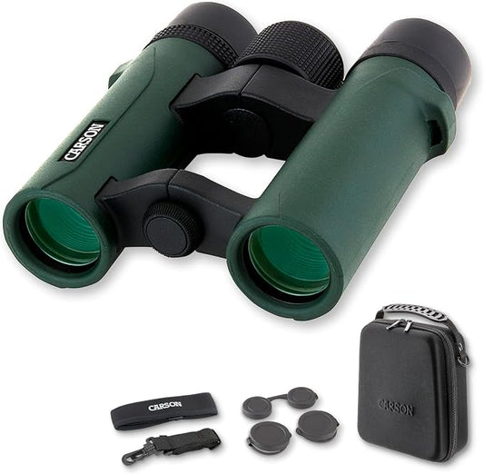Carson RD Series 8x26mm Open-Bridge Waterproof Compact Binoculars by Carson