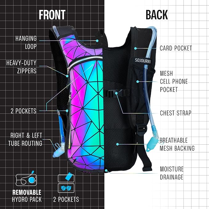 Sojourner Rave Hydration Pack - Image 3