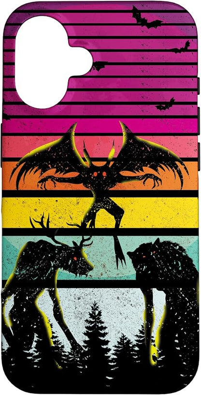 Cryptkin Cute Mothman Cryptid Map Case by Unknown