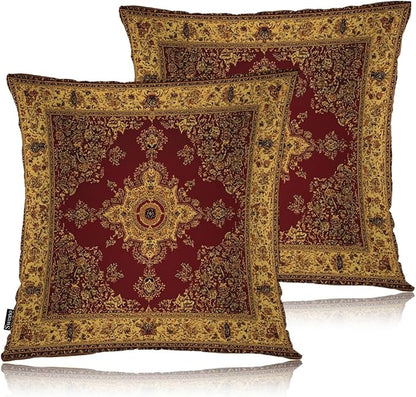 Swono Paisley Carpet Cozy Pillowcase Cushion Cover, Persian Carpet Tribal by Swono