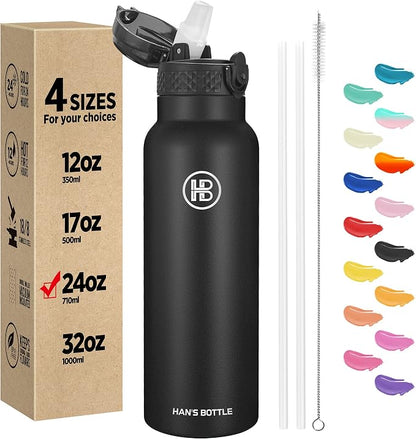 Han's Bottle Sports Water Bottle - 24 Oz by han%27s+bottle