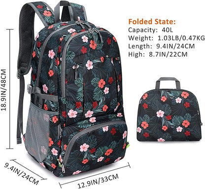 G4Free 40L Lightweight Packable Hiking Backpack, Waterproof Travel Daypack - Image 2