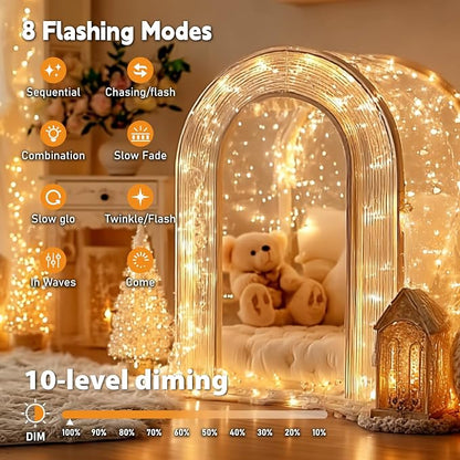 ZSJWL 6 Pack Rechargeable Fairy Lights - Image 7