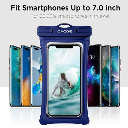 CACOE Universal Waterproof Phone case 2 Pcs-Up to 7.0", Phone Pouch - Image 7