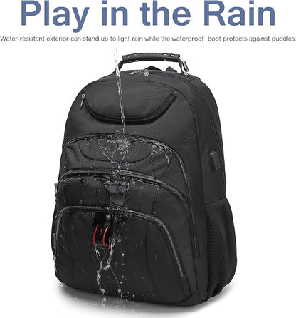 Extra Large Laptop Backpack for Men, 37L Gaming Laptop Backpack, 18.4Inch - Image 4