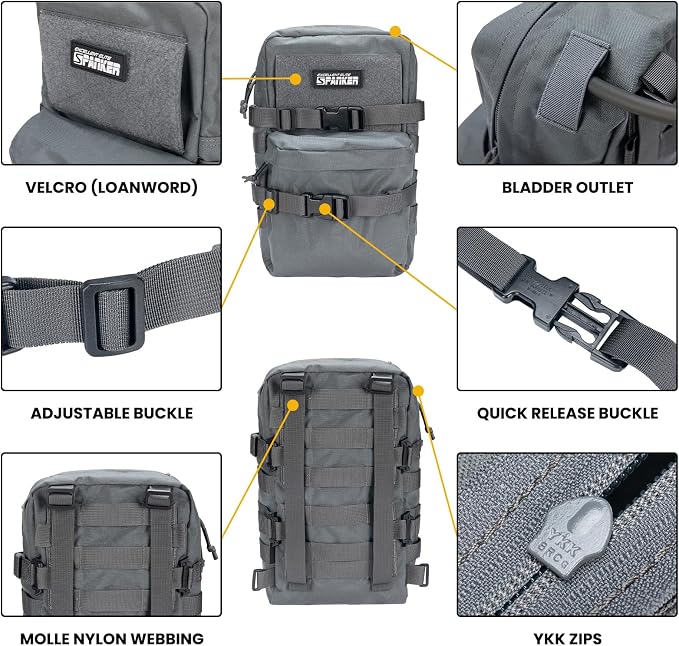 EXCELLENT ELITE SPANKER Tactical MOLLE Hydration Backpack Water Bladder Carrier - Image 3