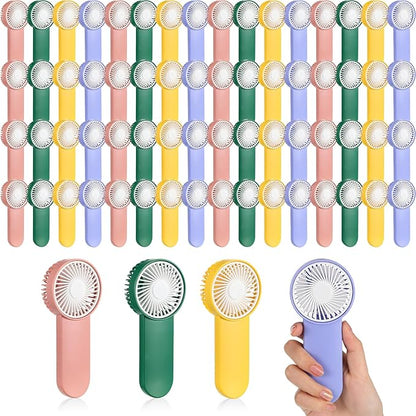 Sumind 64 Pcs Small Personal Portable Fan Mini Handheld Bulk 1 Speed Electric by Sumind
