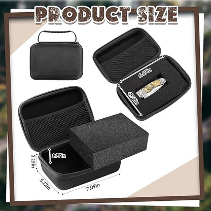 Relaxweex EVA Hard Case with Customizable Foam 7.1 x 4.7 x 3.1 Inch Protective - Image 2