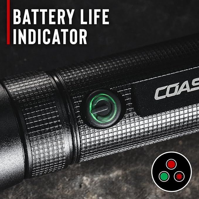Coast G60R 1000 Lumen Waterproof Rechargeable LED Flashlight - Image 7