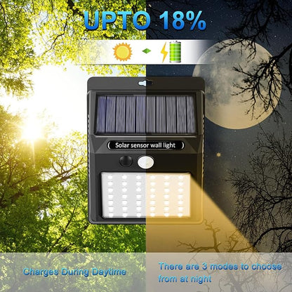 SEZAC Solar Lights Outdoor, 6 Pack Solar Motion Sensor Outdoor Lights - Image 4