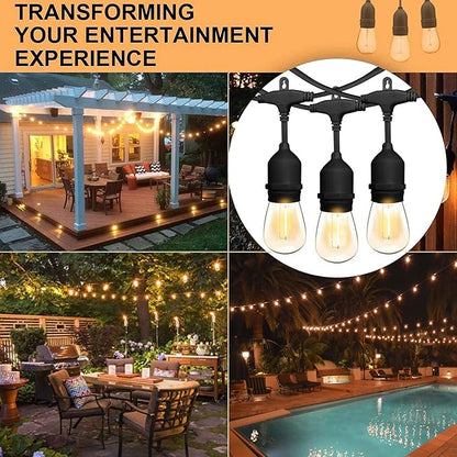 Banord Outdoor String Lights, 50FT Waterproof Patio Lights - Image 2