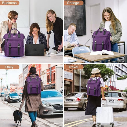 LOVEVOOK Laptop Backpack for Women Teacher Doctor Nurse Bags Work Backpack - Image 5