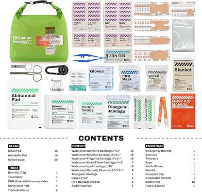 RHINO RESCUE Waterproof Boat First Aid Kit, Lightweight Boat Accessories Dry Bag - Image 3