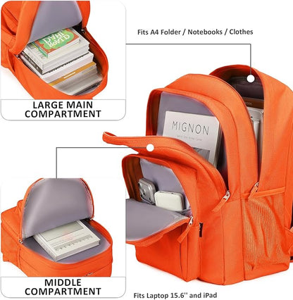 abshoo Classical Basic Travel Backpack - Image 2
