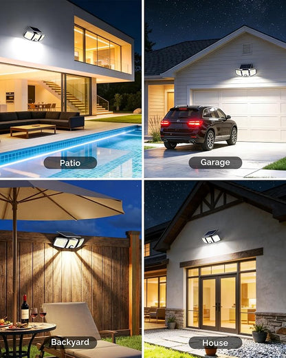 Brightown 3 Pack Solar Outdoor Lights - Image 8