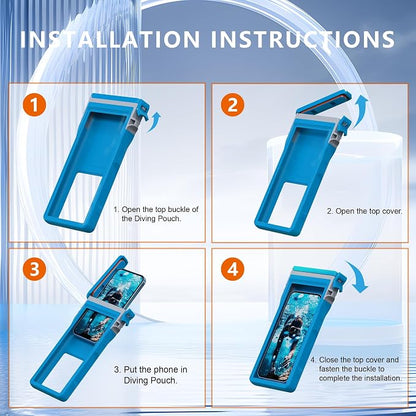 GOLDJU Waterproof Phone Case, Underwater Diving Phone Case - Image 8