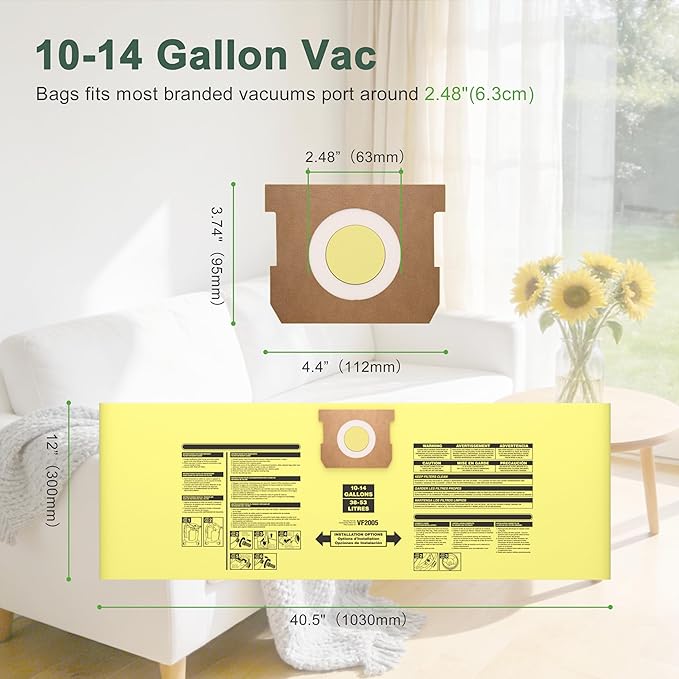 12 Pack 10-14 Gallon Vacuum Bags - Image 5