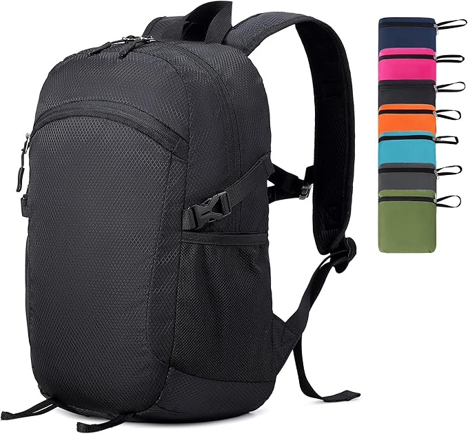 Lightweight Hiking Backpack 18L Packable Foldable Small Daypack Collapsible by Unknown