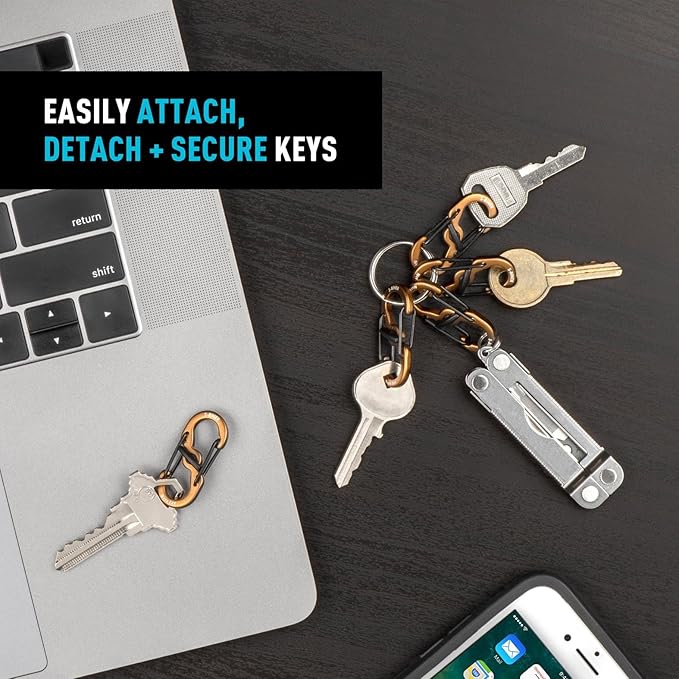 Nite IZE S-Biner MicroLock Lockable Key Holder - Image 2
