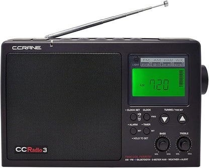 C. Crane CCRadio 3 Long Range Reception AM, NOAA Weather Plus Alert and 2-Meter - Image 4