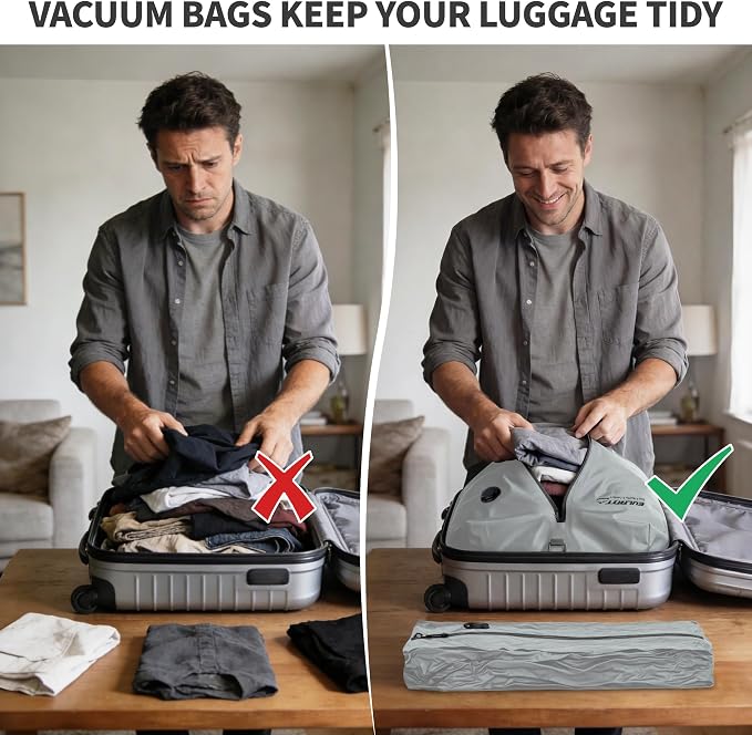 Reusable Vacuum Bags for Travel - Image 5