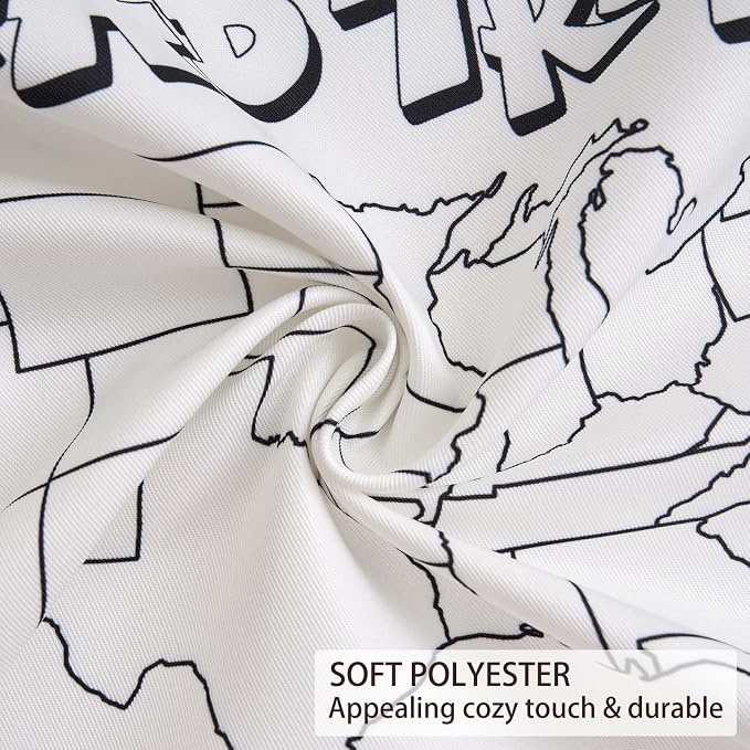 Let's go a Road Trip USA Map Coloring Pillowcase - Image 4