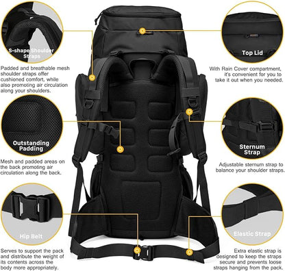 Mardingtop 60L Military Internal Frame Backpack - Image 5