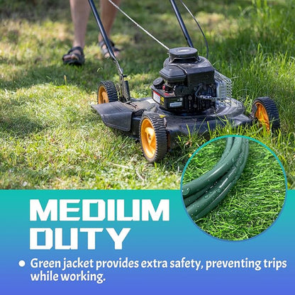 Indoor Outdoor Extension Cord 75 FT, 16/3 SJTW Weatherproof Green Electrical - Image 6