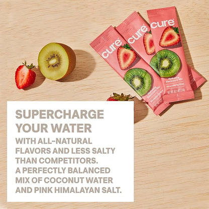Cure Hydration | Plant-Based Electrolyte Drink Mix | No Added Sugar | FSA-HSA | - Image 6